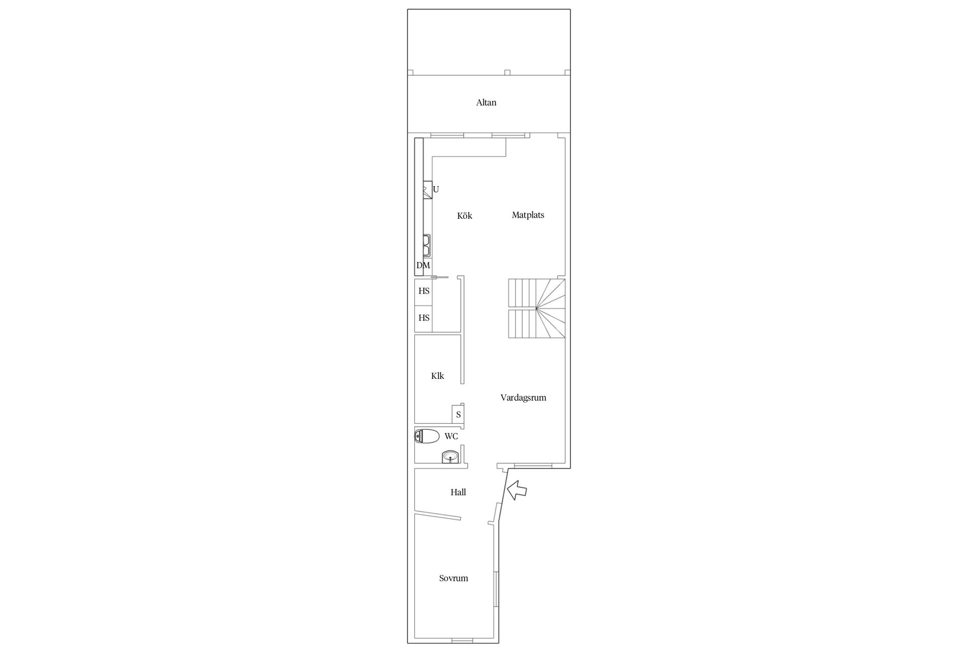 Bostadsrätt, Radhus, Kastanjegatan 72C, Nilstorp, Lund