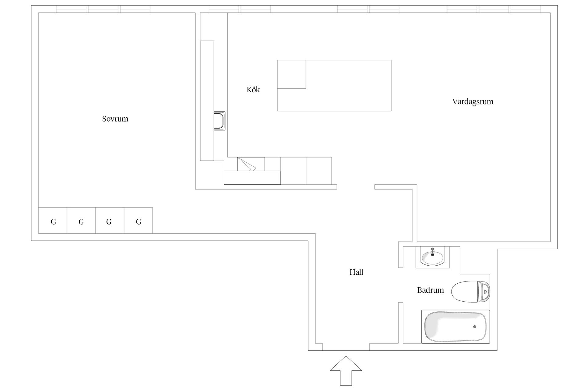 Bostadsrätt, Almbacksgatan 17, S:t Knut, Malmö