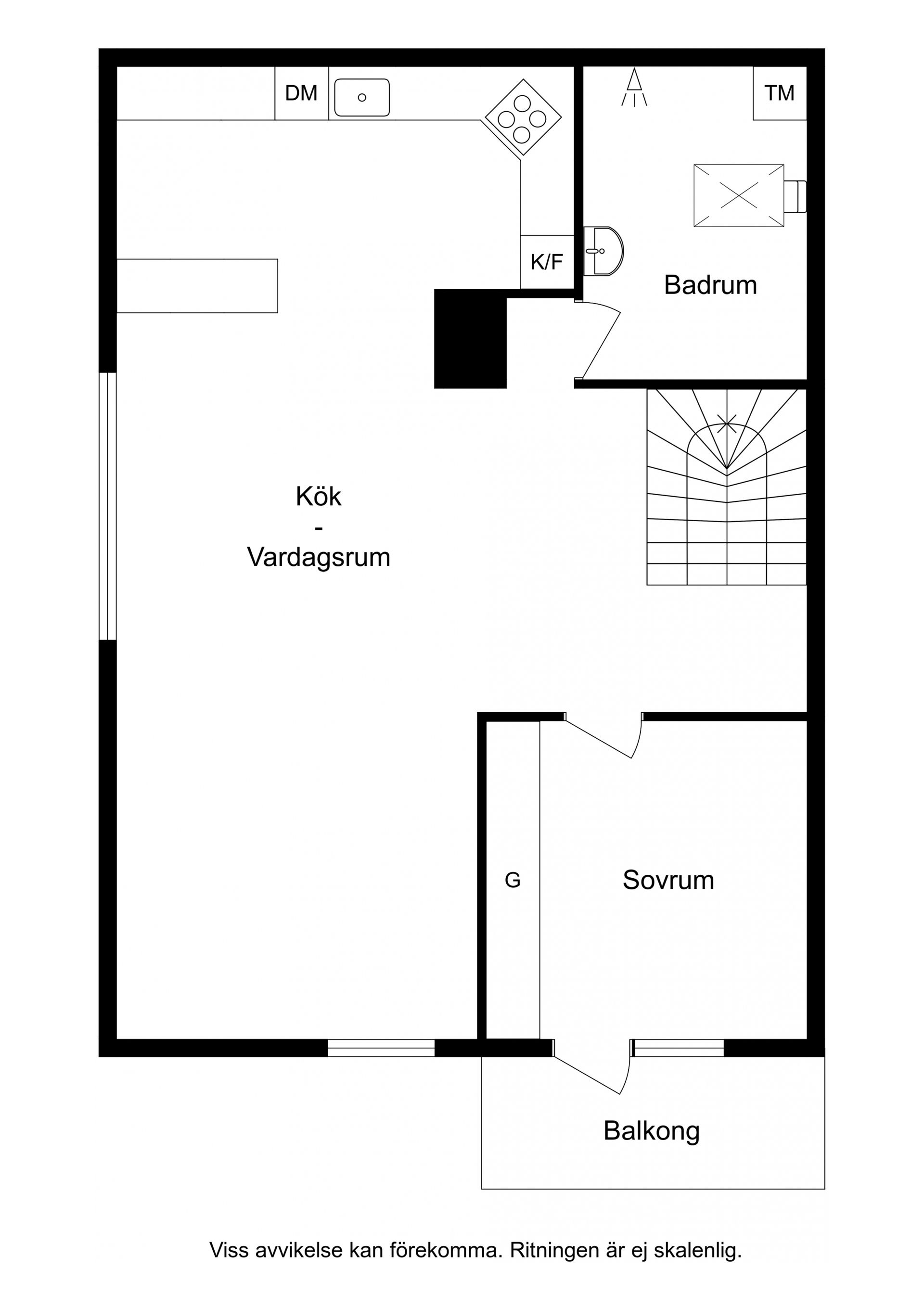 Bostadsrätt, Bergsgatan 8 C, Norrdal, Varberg