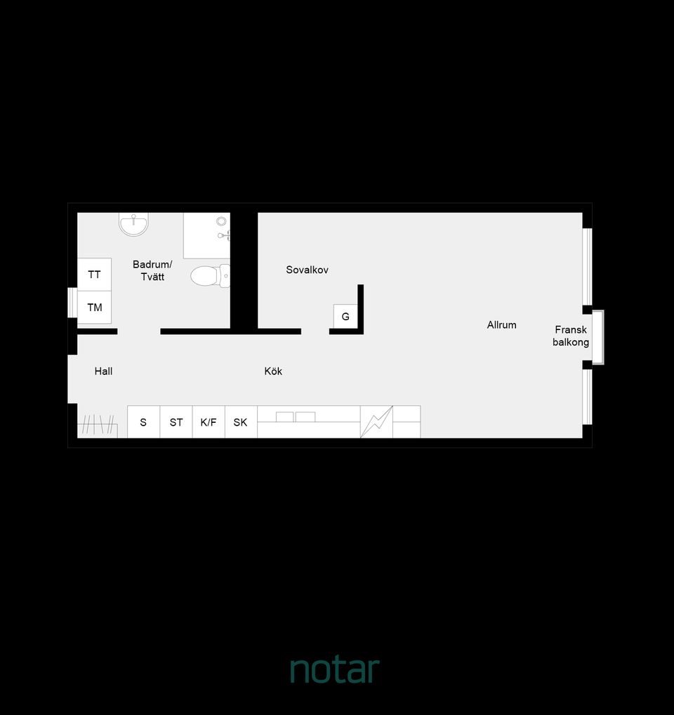 Bostadsrätt, Stralsundsvägen 94, Östra Torn, Lund