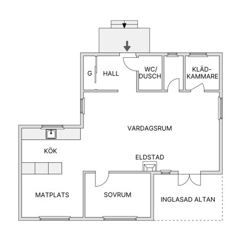 Fritidshus, Östra Långsjön 4, Vaggeryd