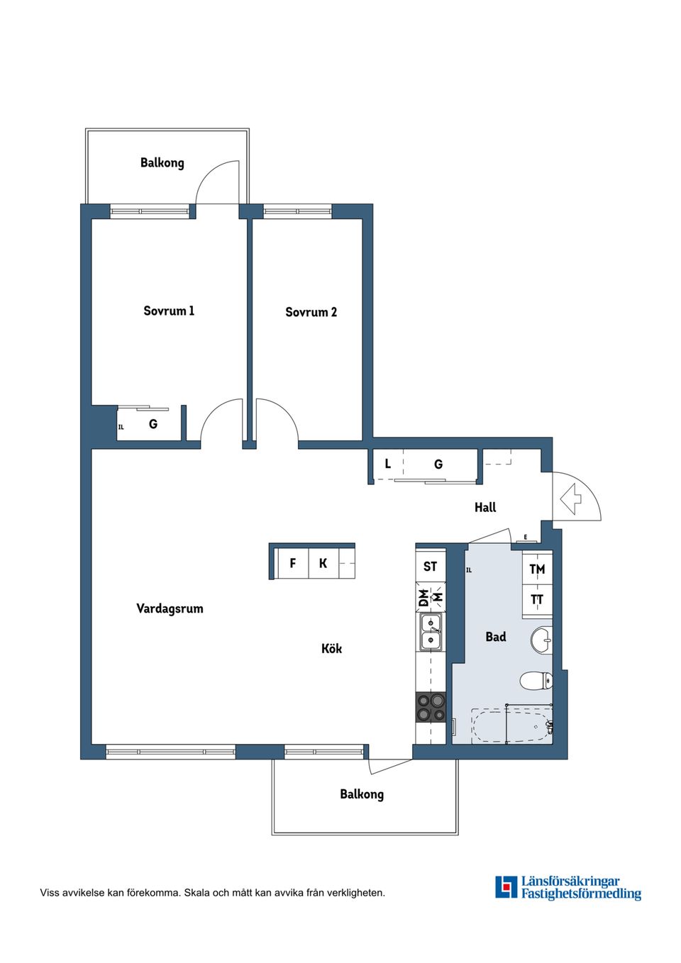 Bostadsrätt, Finngrundsvägen 3, Blåsut, Stockholm