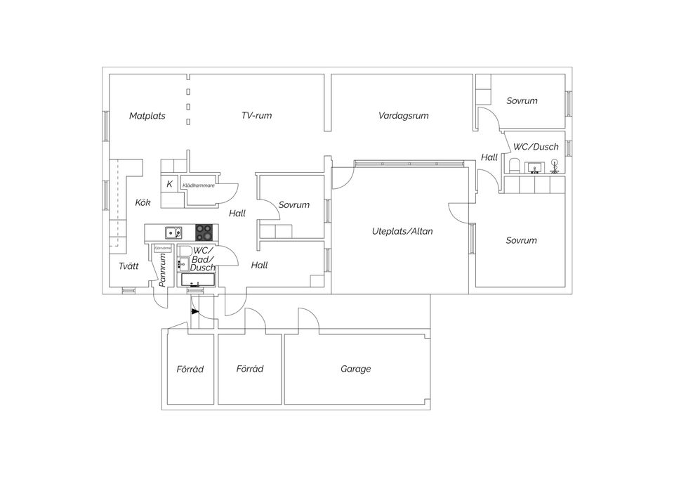 Villa, Kastanjevägen 13, Lugnet, Varberg