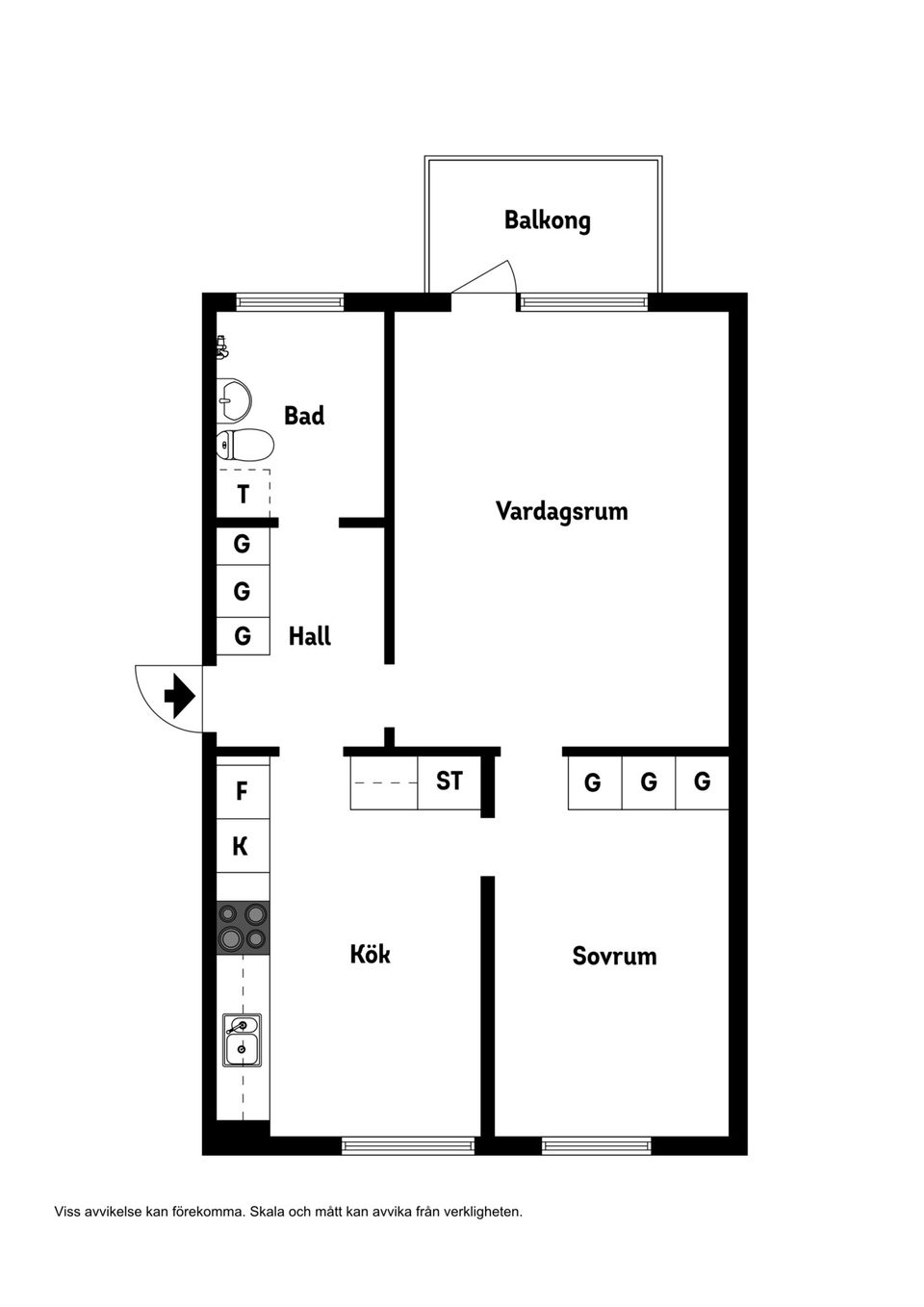Bostadsrätt, Stolpgränd 27, Solhaga, Örebro