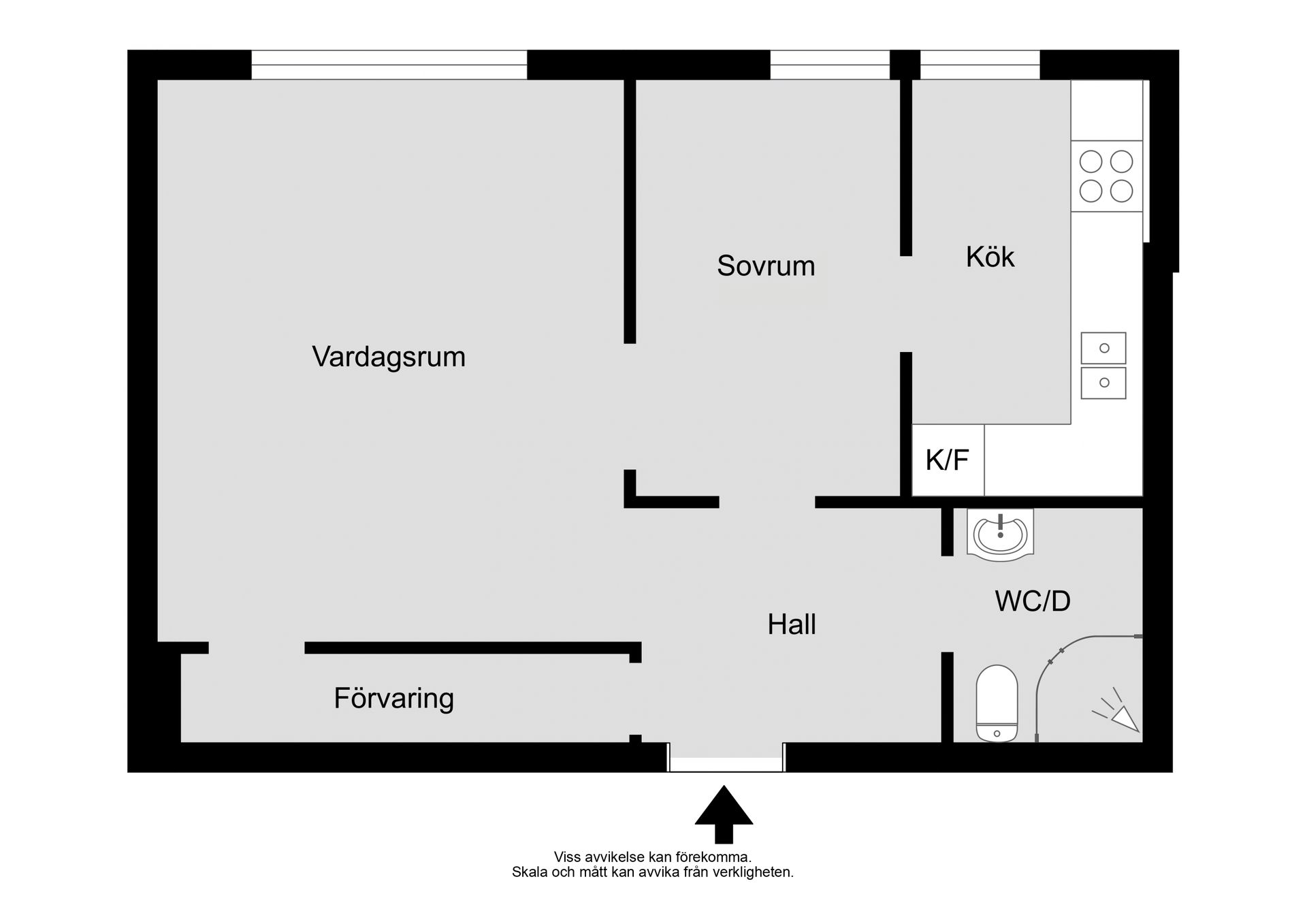 Bostadsrätt, S:t Olofsgatan 60A, Höganäs, Uppsala