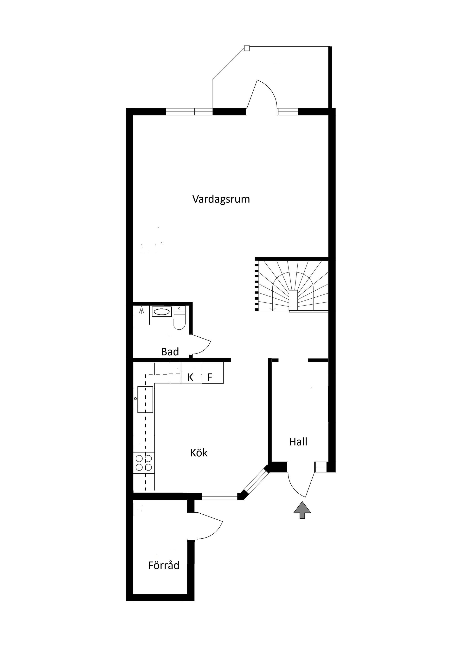 Radhus, Marsgränd 40, Sollentuna-Tureberg, Sollentuna