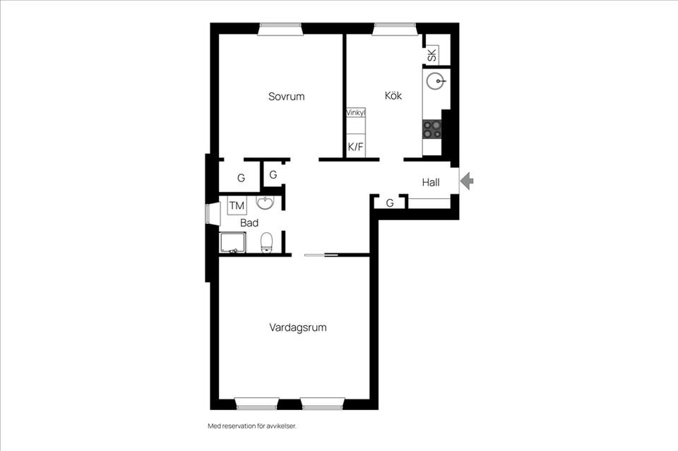 Bostadsrätt, S:t Göransgatan 23, Fålhagen, Uppsala