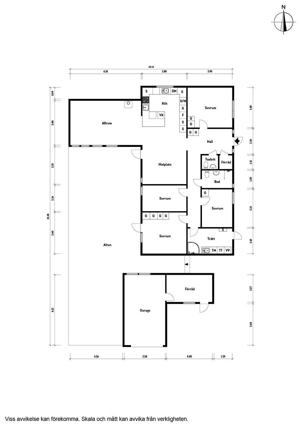 Villa, Skällaredsvägen 60, Onsala, Kungsbacka