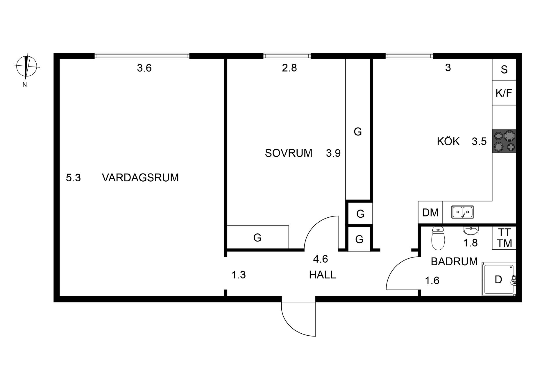 Bostadsrätt, Klintvägen 7B, Hjortmossen, Trollhättan