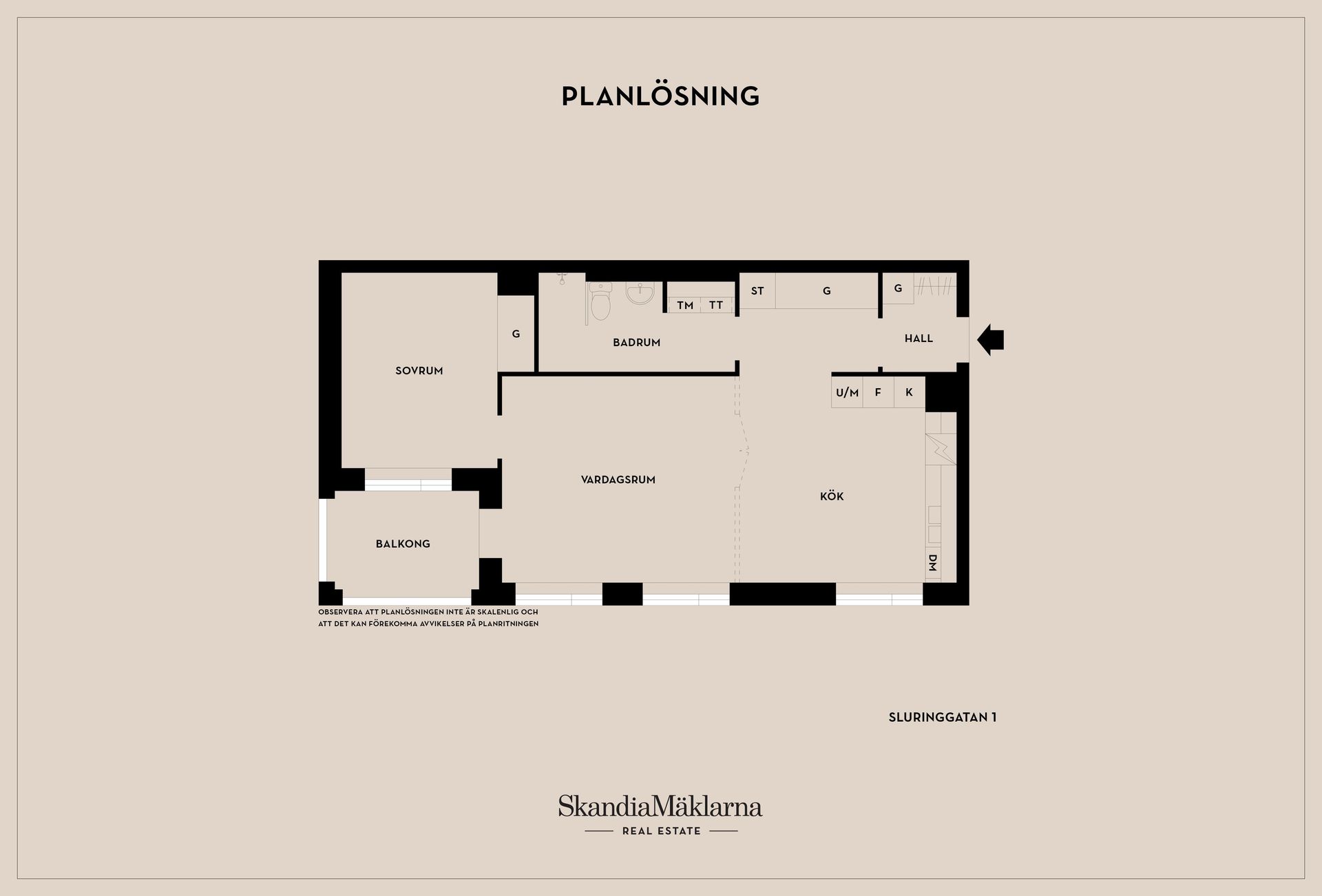 Bostadsrätt, Sluringgatan 1, Limhamn Sjöstad, Malmö