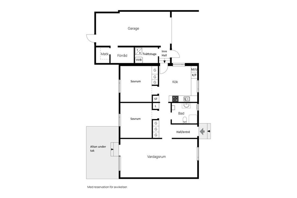 Radhus, Ringvägen 37, Östanås, Köping