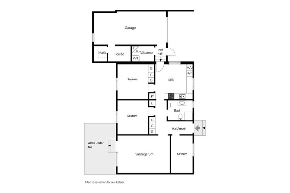 Radhus, Ringvägen 37, Östanås, Köping