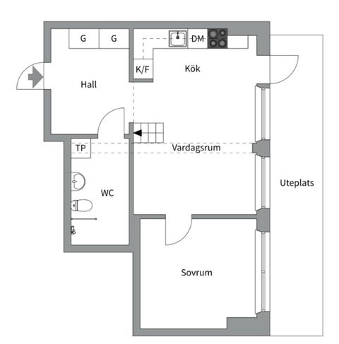 Bostadsrätt, Stig Lindbergs gata 17A, Gustavsberg - Gustavsbergs Hamn, Värmdö