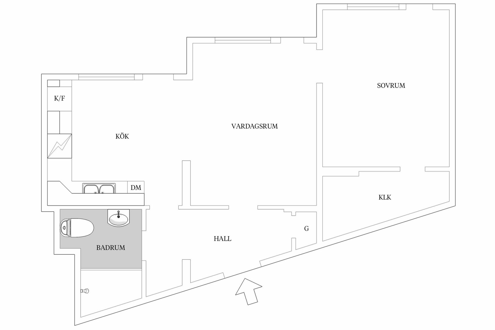 Bostadsrätt, Östra Vallgatan 57, Lund - Centrum, Lund