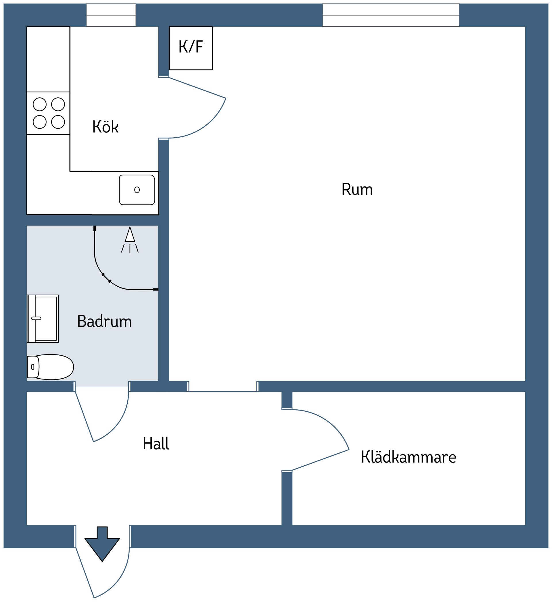 Bostadsrätt, Vitalisvägen 2A, Strängnäs Centrum, Strängnäs