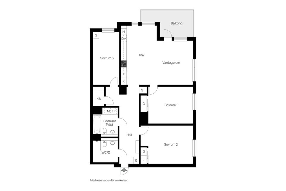 Bostadsrätt, Beckombega Allé 3, Beckomberga, Stockholm