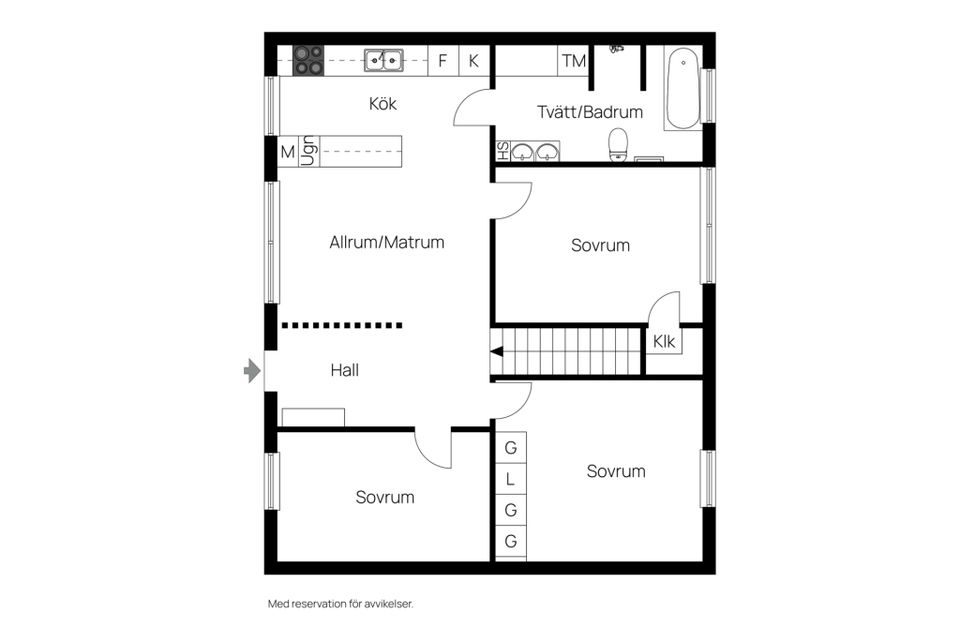 Villa, Medvindsgatan 37, Lindö, Norrköping