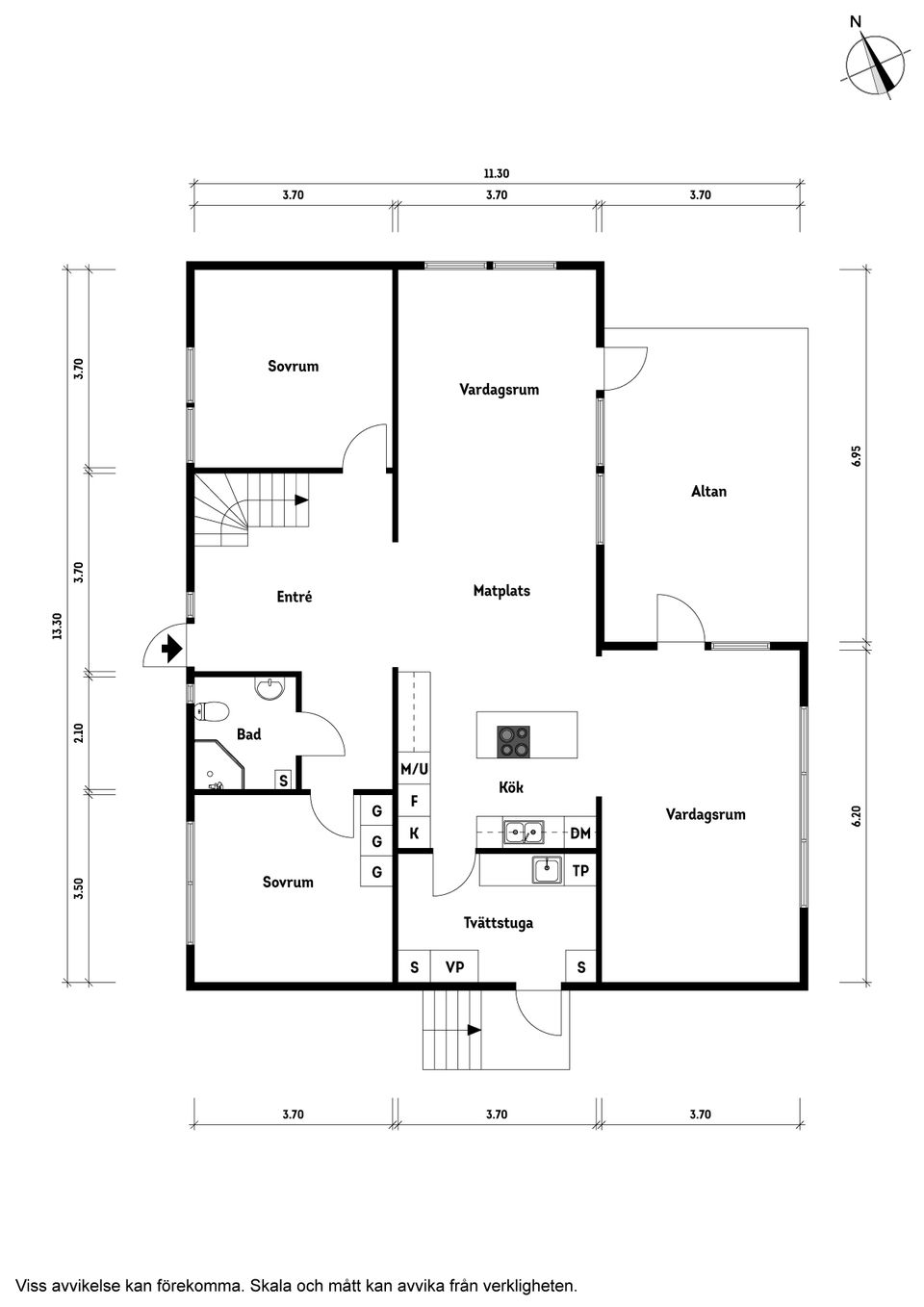 Villa, Lilla Bråtavägen 21, Lilla Bråta, Lerum