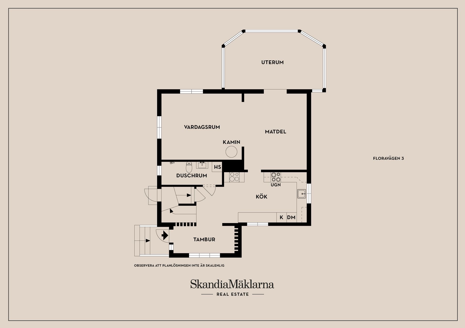 Villa, Floravägen 3, Gunnarskär, Hammarö