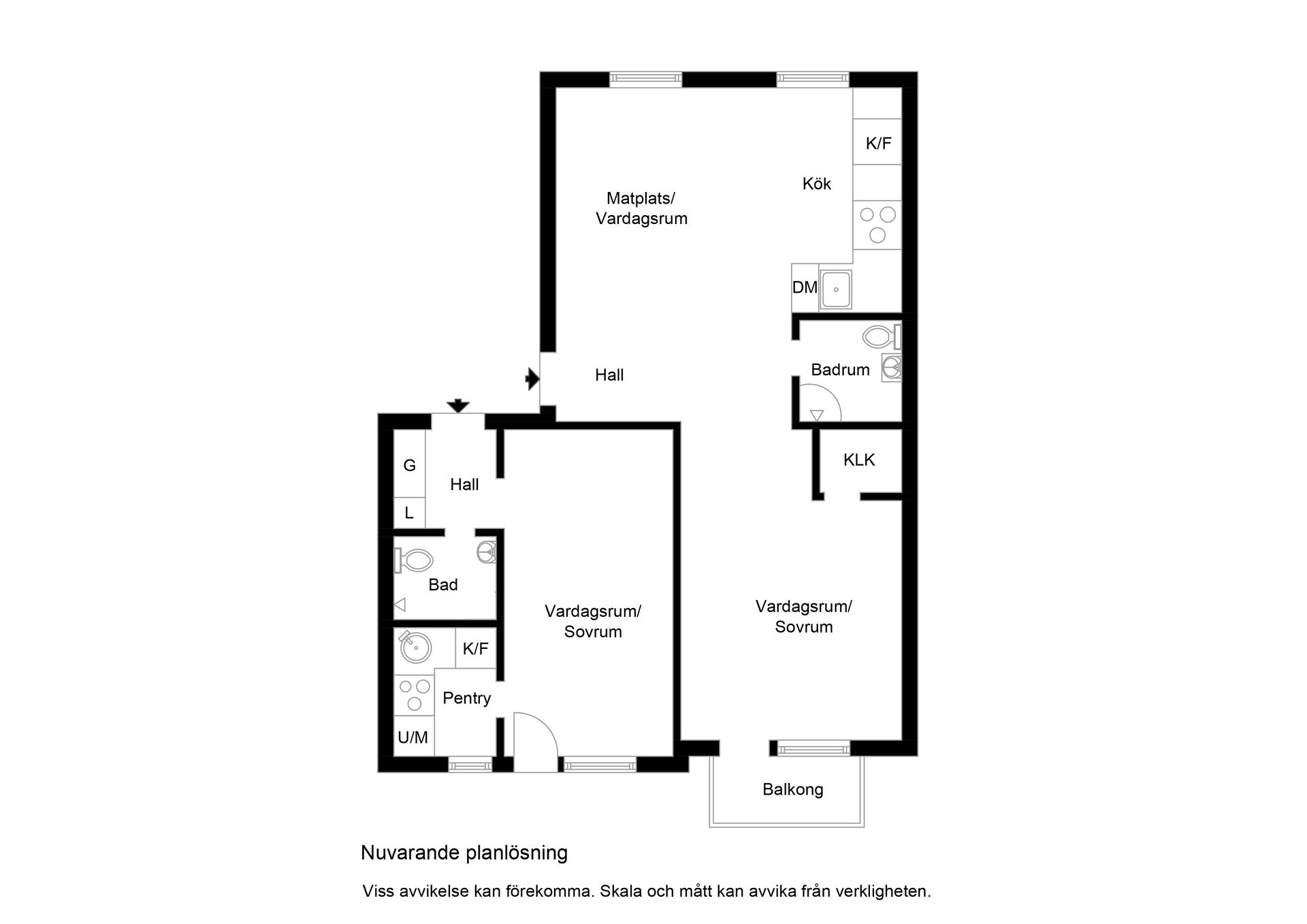 Bostadsrätt, Fabriksvägen 5A, Vrena, Nyköping