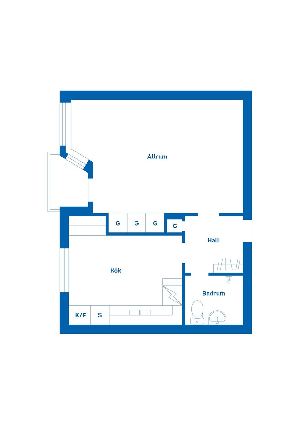 Bostadsrätt, Västerbogatan 5E, Fredentorp/Vena, Hässleholm