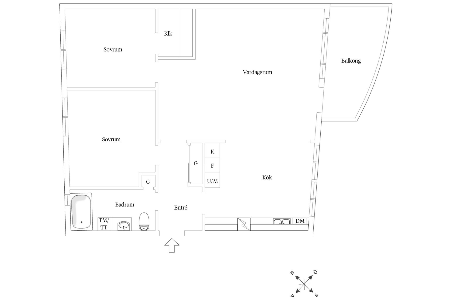 Bostadsrätt, Östra Eriksbergsgatan 76, Eriksberg, Göteborg