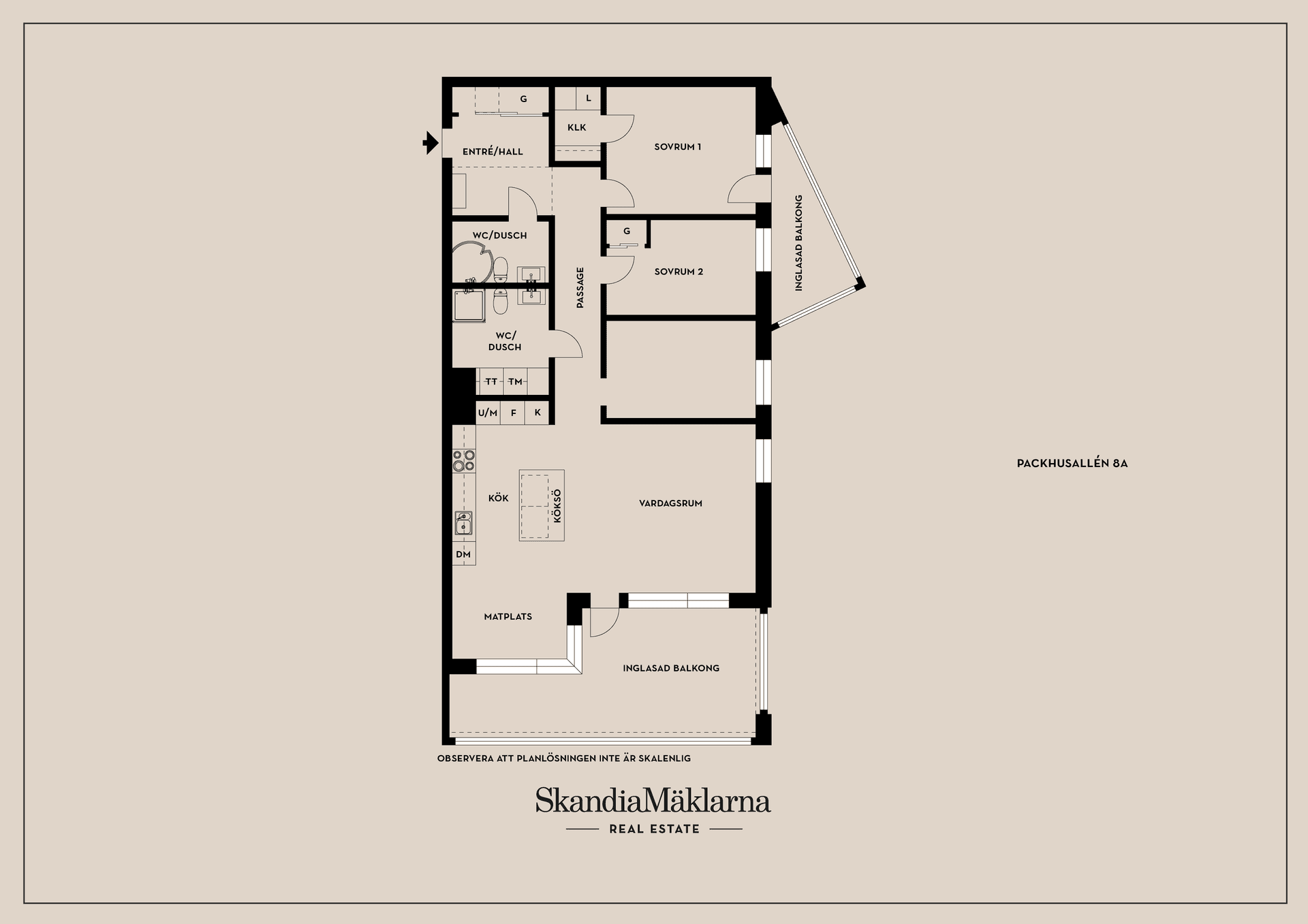 Bostadsrätt, Packhusallén 8A, Karlstad