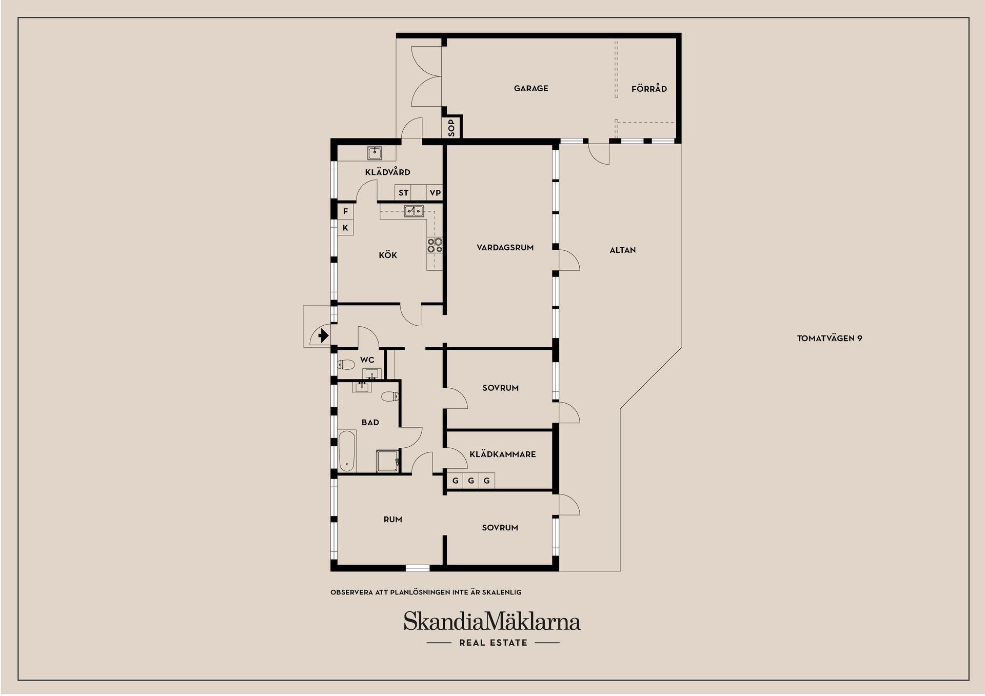 Villa, Tomatvägen 9, Stodene, Karlstad