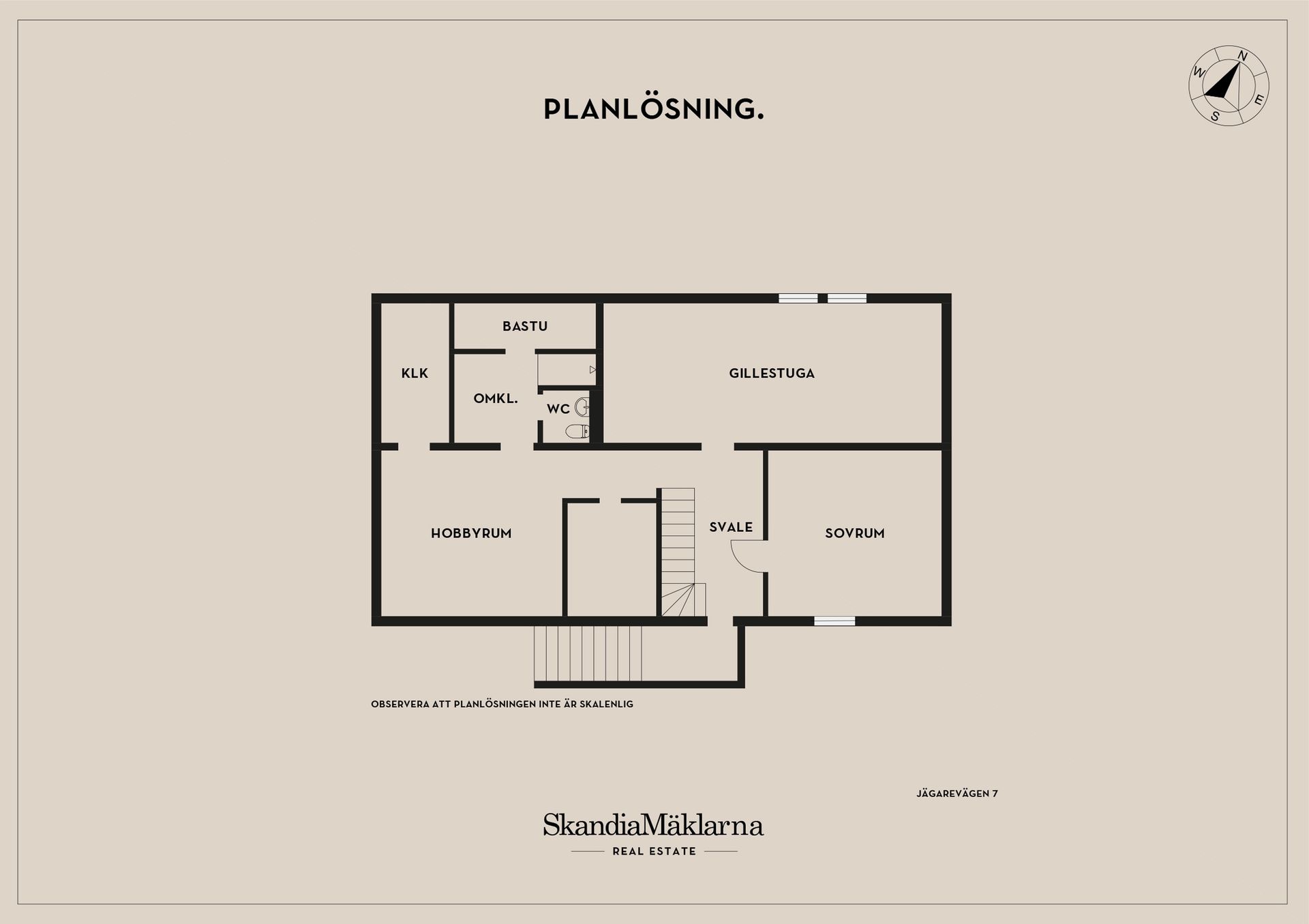 Villa, Jägarevägen 7, Löddenäs, Lomma