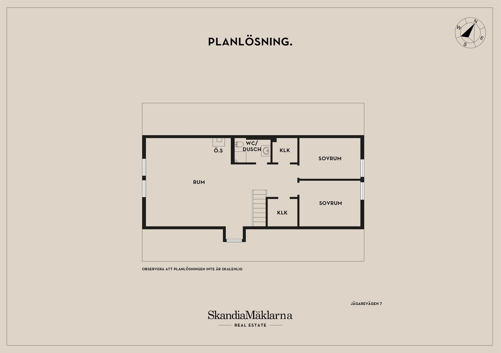 Villa, Jägarevägen 7, Löddenäs, Lomma