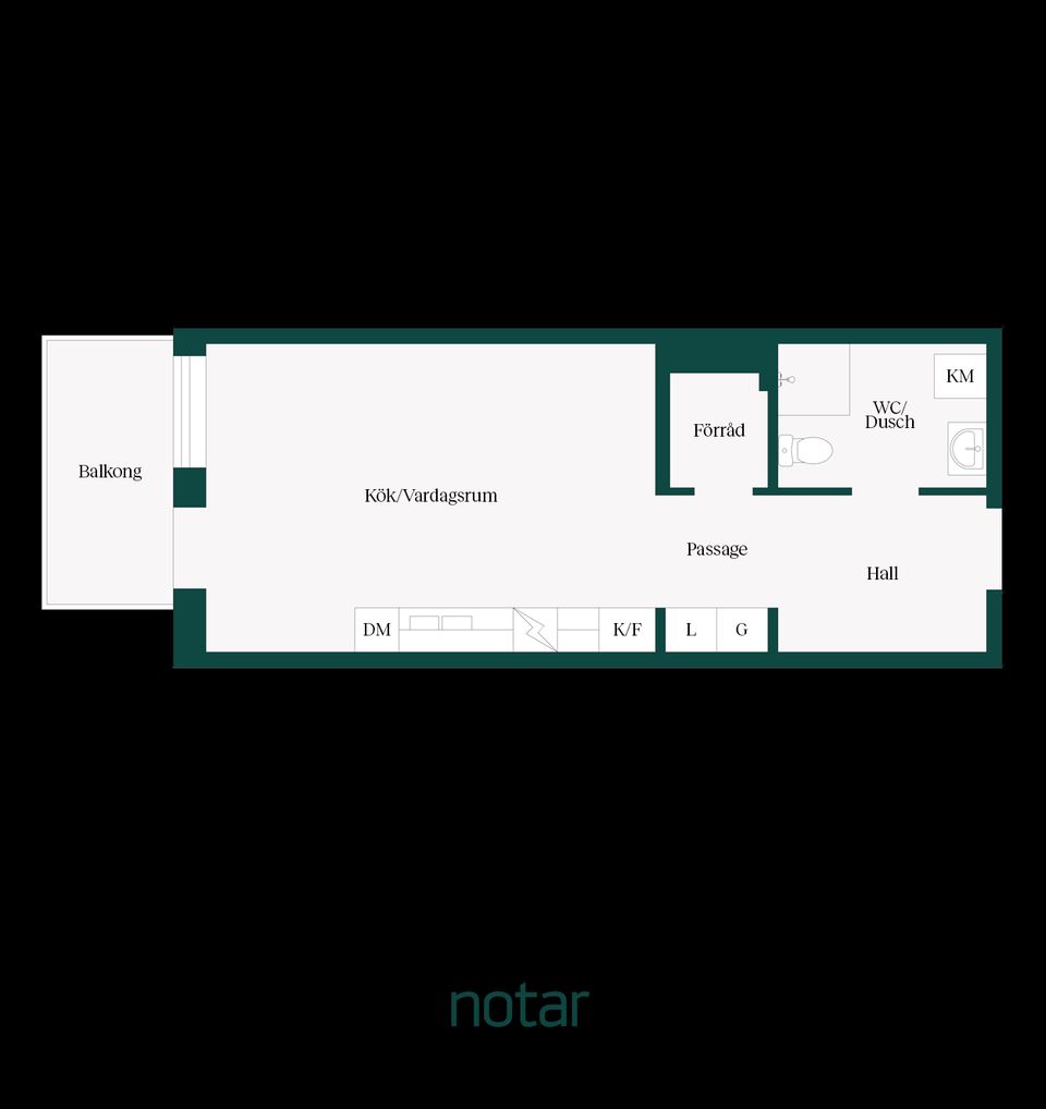Bostadsrätt, Neptunigatan 75, Varvstaden, Malmö