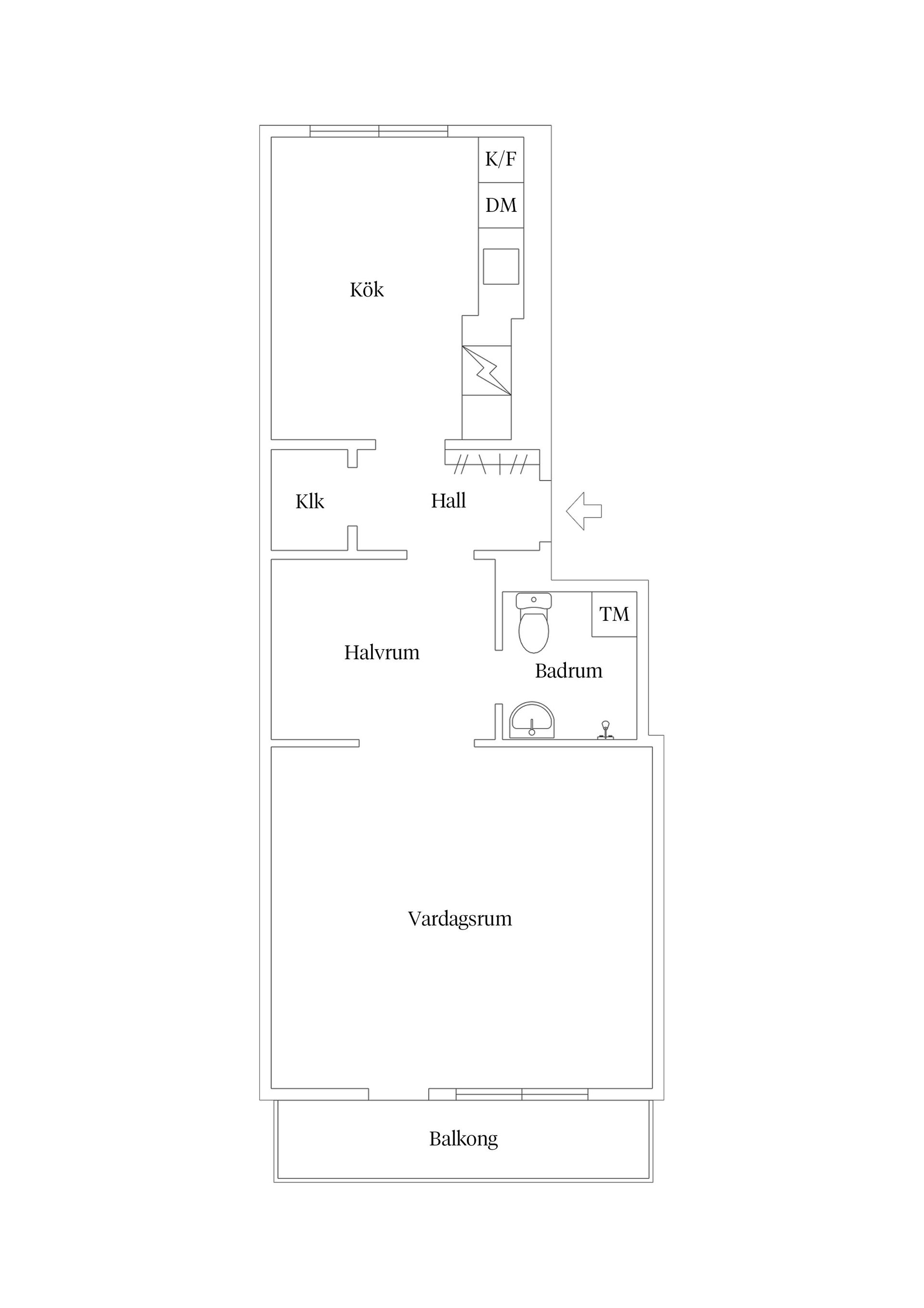 Bostadsrätt, Geijersgatan 21C, Luthagen, Uppsala