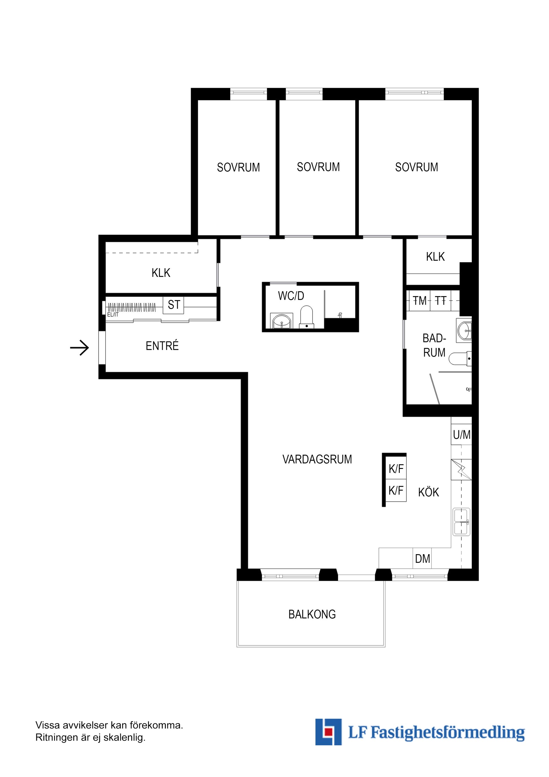 Bostadsrätt, Fridensborgsvägen 109B, Järvastaden, Solna