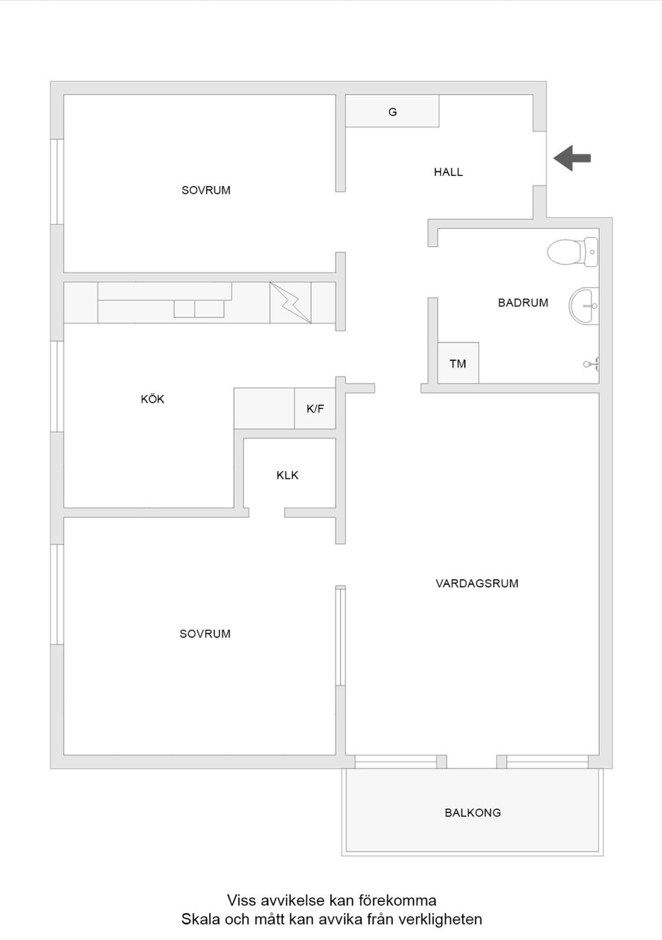 Bostadsrätt, Rekylgatan 4, Haga, Västerås