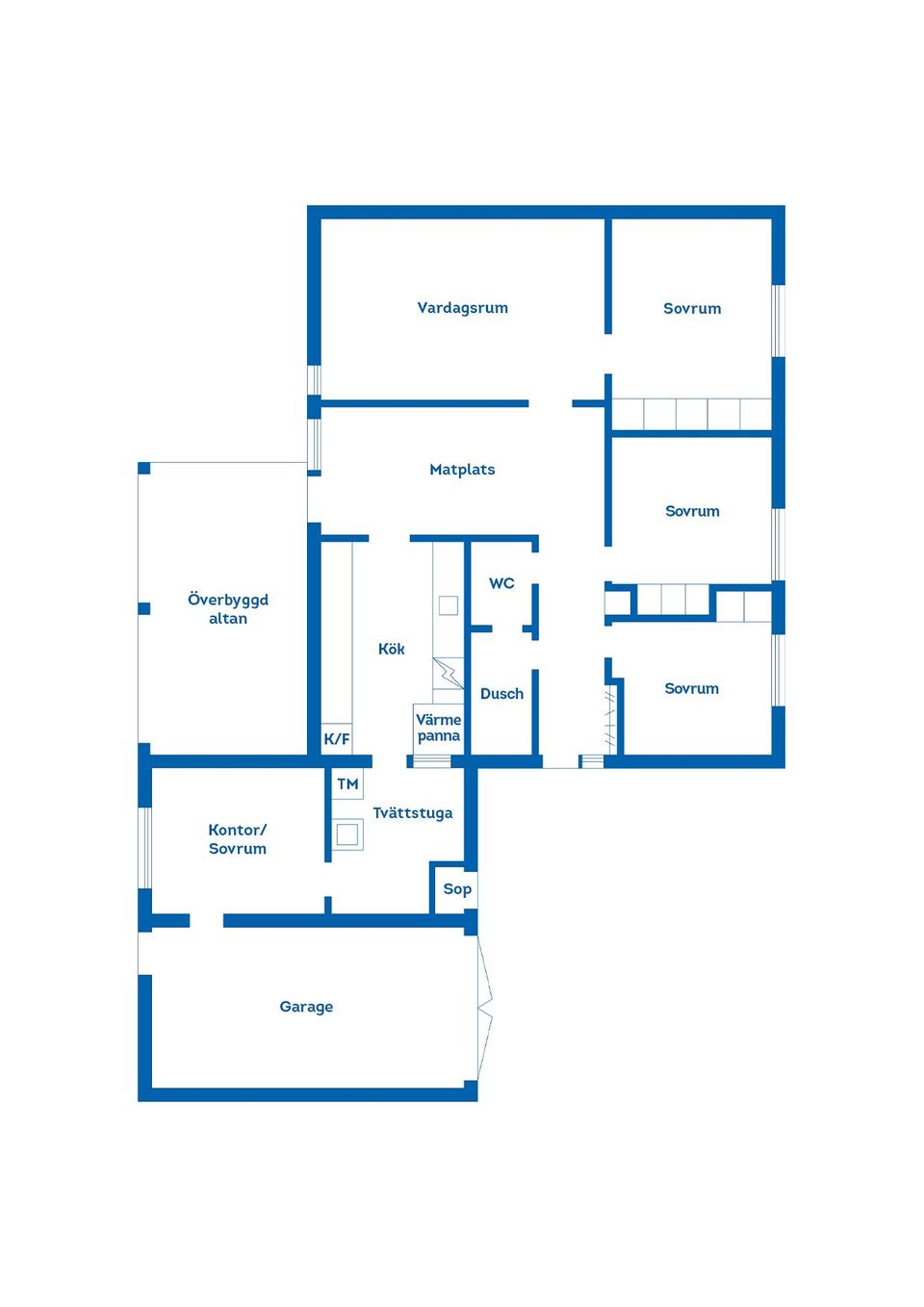 Villa, Hultvägen 8, Helgedal, Kristianstad