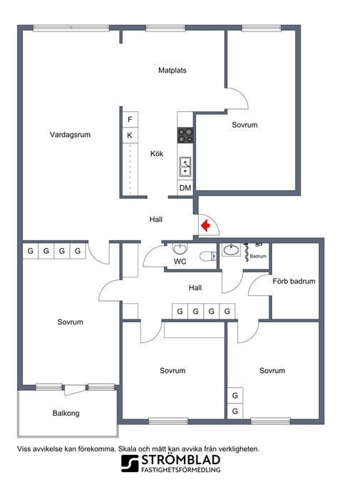 Bostadsrätt, Åkerbyvägen 294, Täby Centrum, Täby
