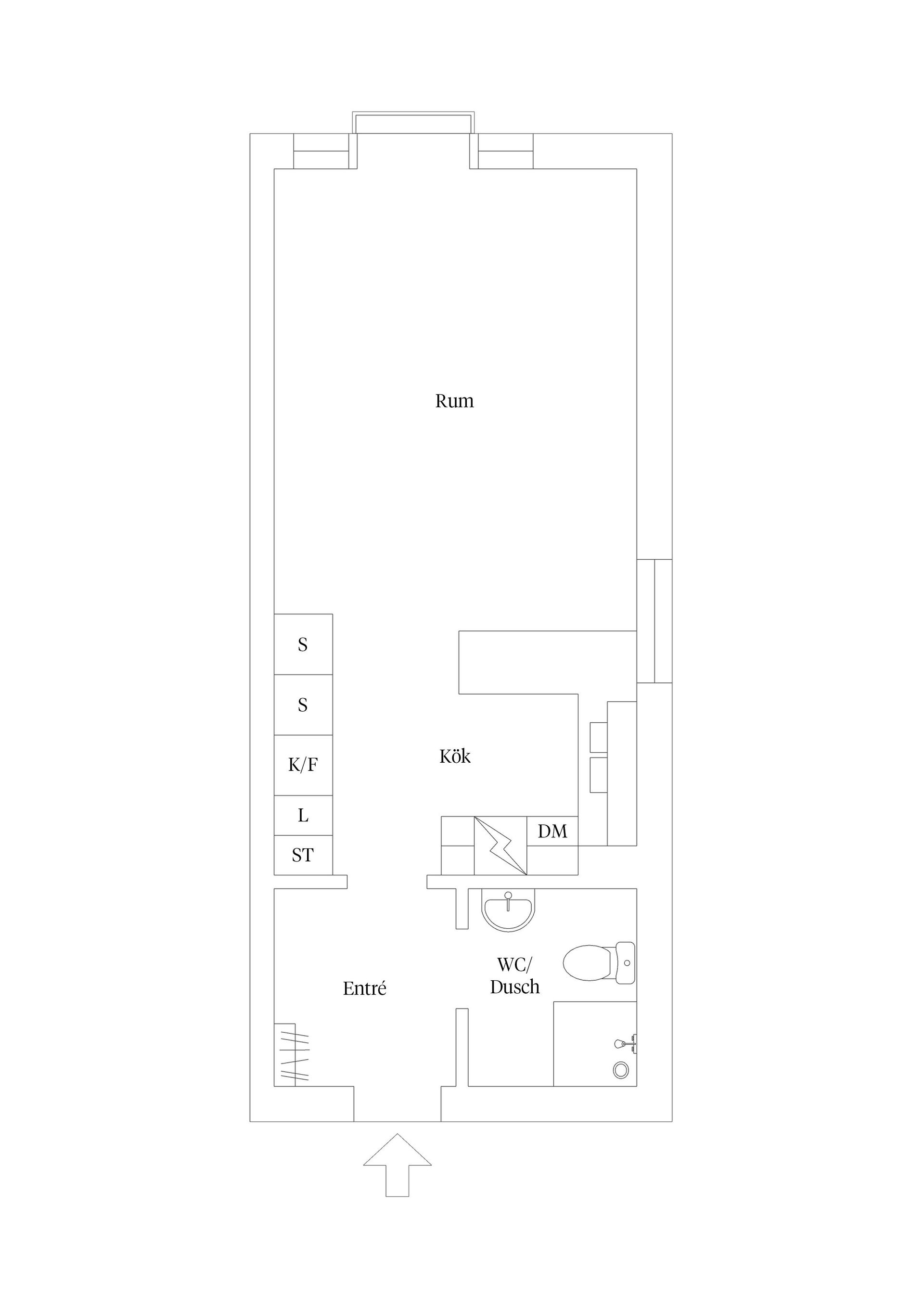 Bostadsrätt, S:t Johannesgatan 36C, Luthagen, Uppsala