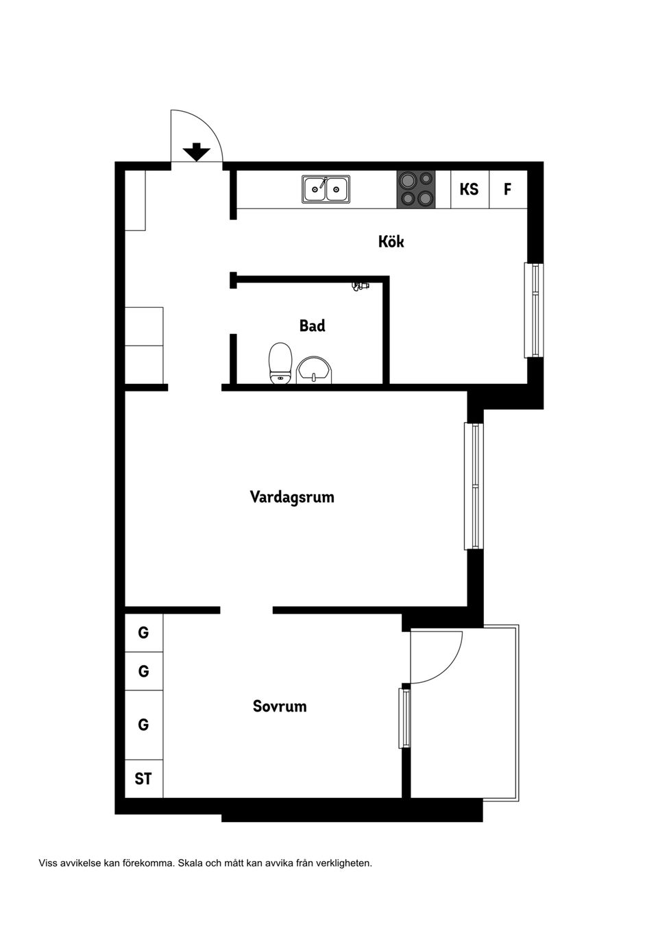 Bostadsrätt, Värmlandsgatan 8B, Herrhagen, Karlstad