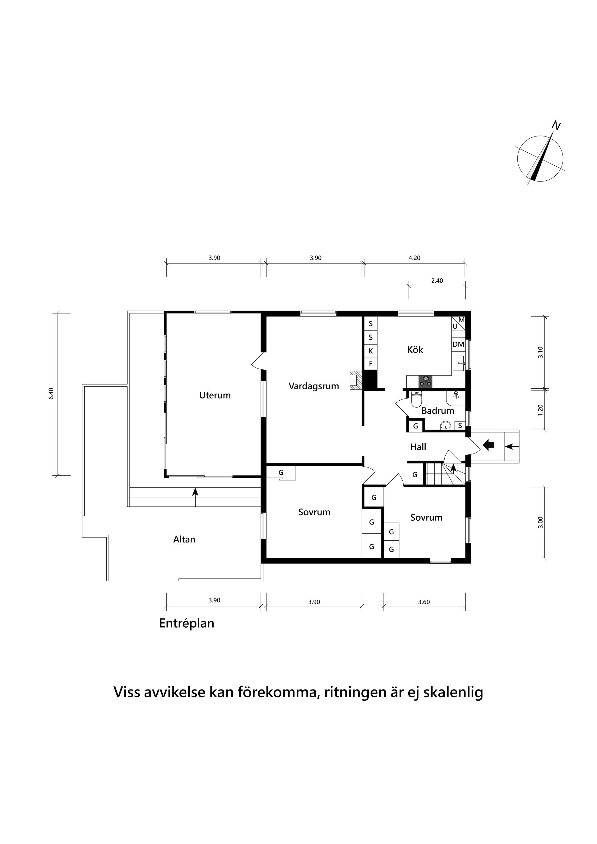 Villa, Gamla prästvägen 9, Furuskog, Partille