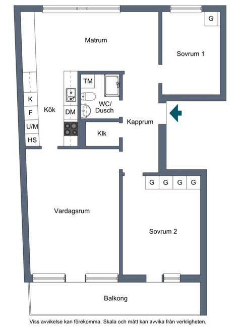Bostadsrätt, Trädgårdsvägen 12, Runby, Upplands Väsby