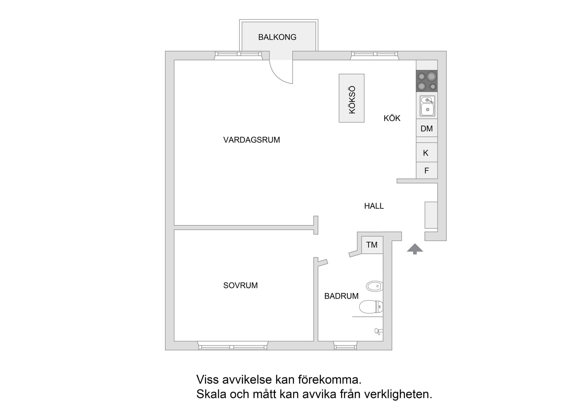 Bostadsrätt, Tämnarvägen 38, 3tr, Årsta, Stockholm