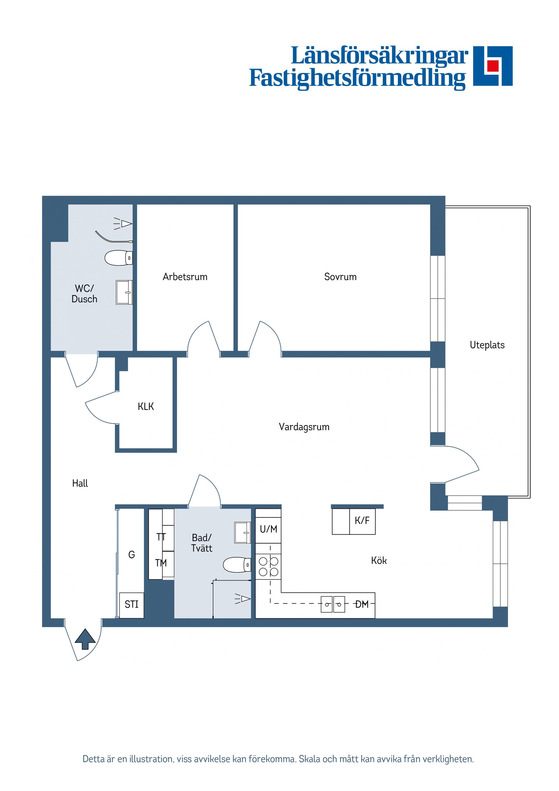Bostadsrätt, Södra vägen 49, Kvarnholmen, Nacka