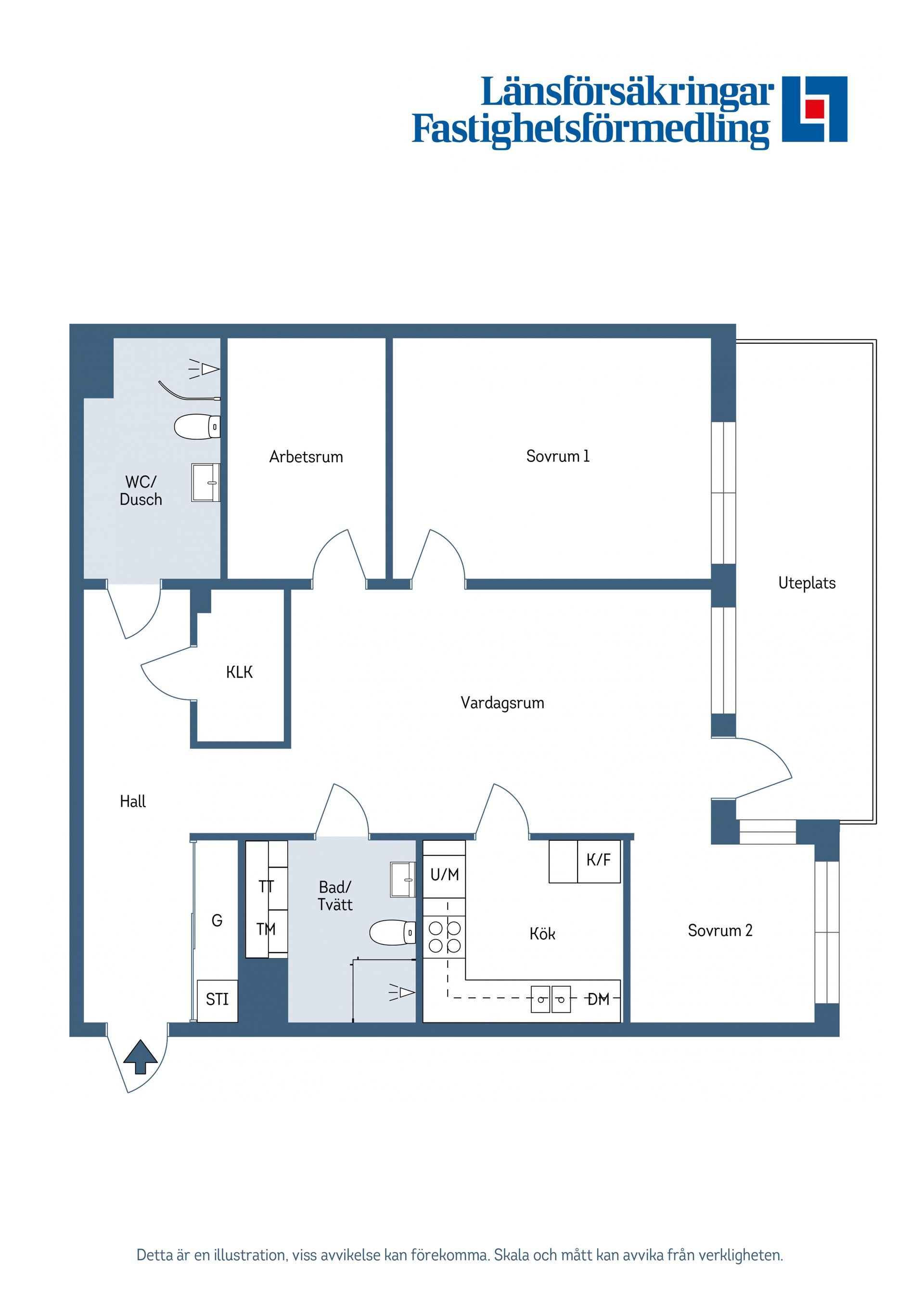 Bostadsrätt, Södra vägen 49, Kvarnholmen, Nacka