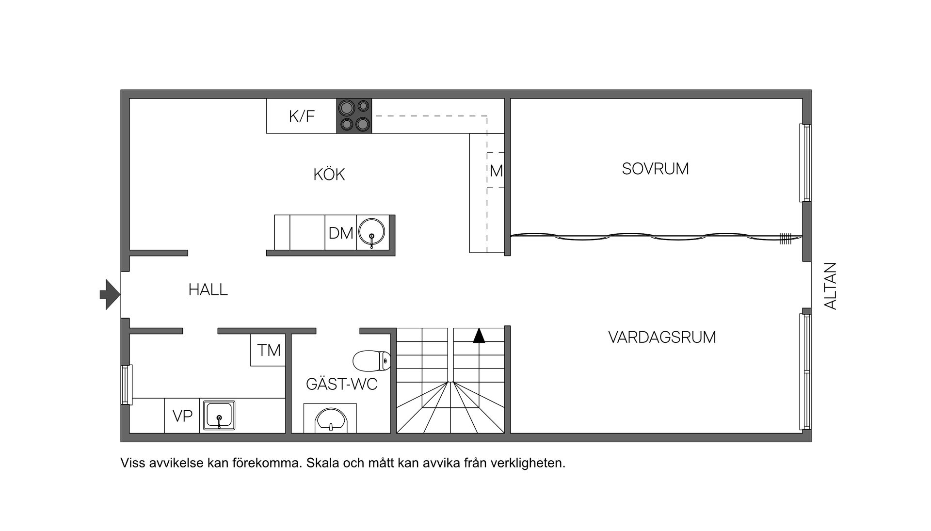 Radhus, Bärnstensgatan 22, Brandthovda, Västerås