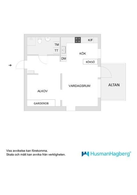 Bostadsrätt, Sagovägen 9, Tomtebo, Umeå