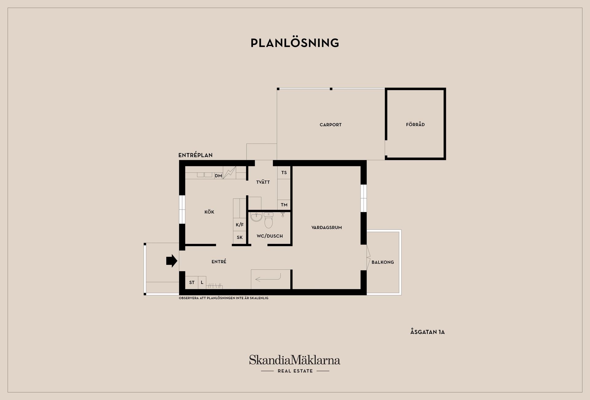 Radhus, Åsgatan 1A, Kungsör Centralt, Kungsör
