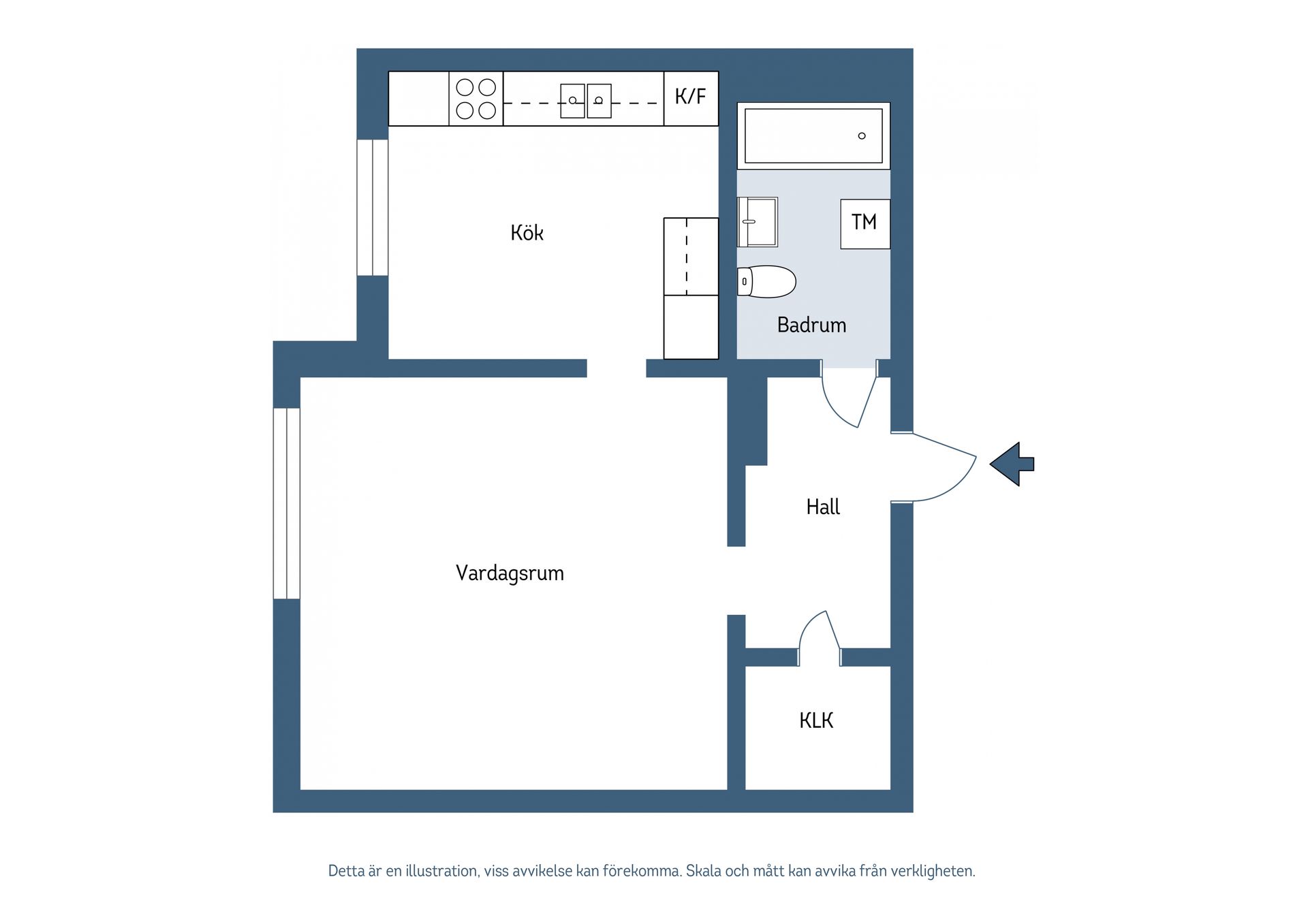 Bostadsrätt, Karl Dahlins väg 22B, Hentorp, Skövde