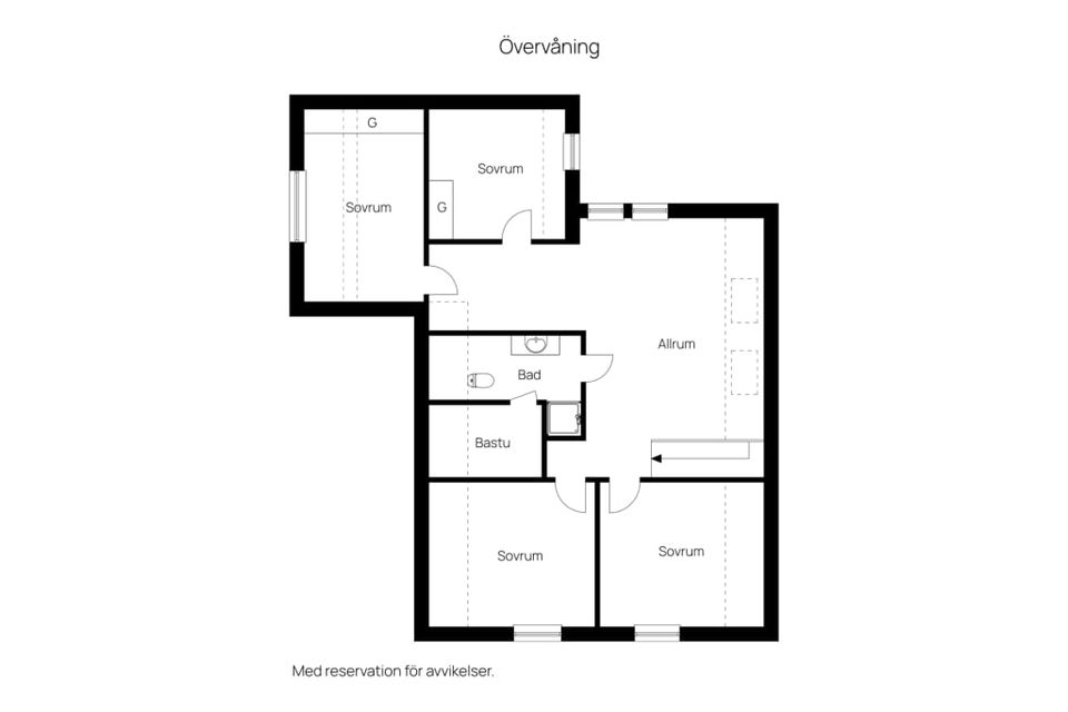 Villa, Hornblåsargränd 5, Gribbylund, Täby