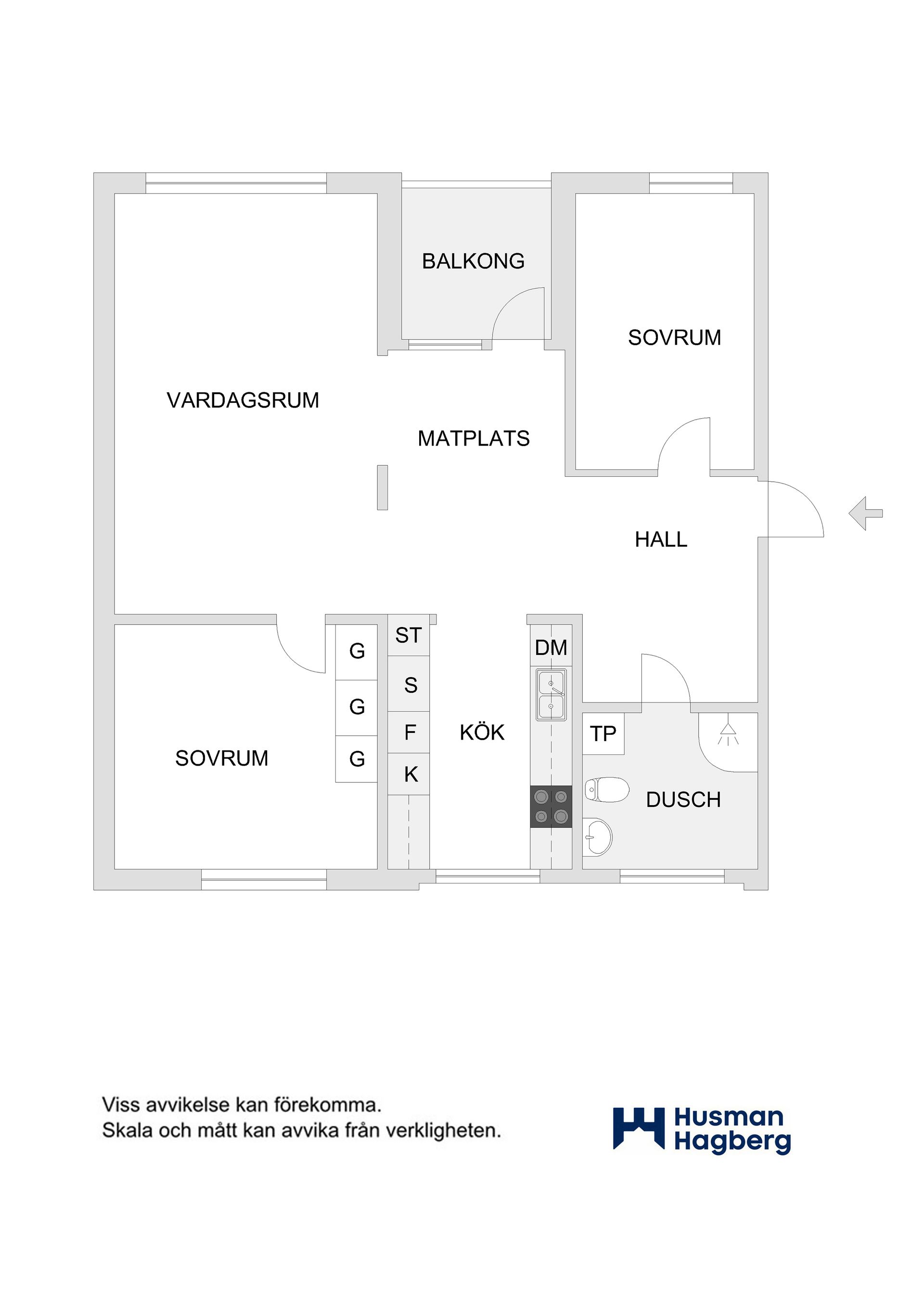 Bostadsrätt, Kemigränd 29, Ålidhem, Umeå