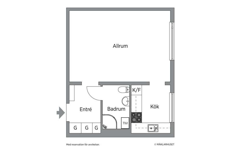 Bostadsrätt, Gröna Vägen 42b, Hentorp, Skövde